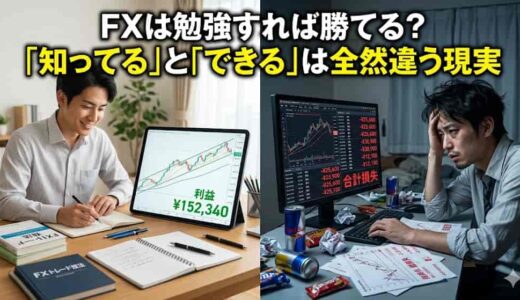 FXは勉強すれば勝てる？「知ってる」と「できる」は全然違う現実