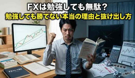 FXは勉強しても無駄？勉強しても勝てない本当の理由と抜け出し方