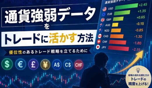 通貨強弱データをFXトレードに活かす方法