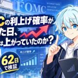 FOMCの利上げ確率が上がった日、ドル円は上がっていたのか？2026年6月〜9月の62日で検証