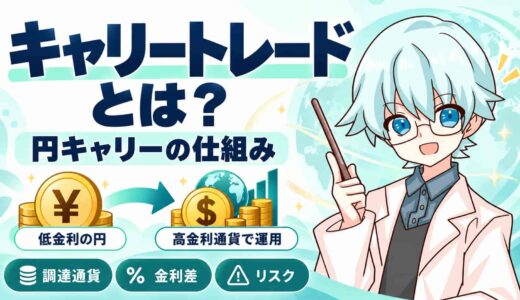 キャリートレードとは？円キャリーの仕組みと調達通貨・リスクをわかりやすく
